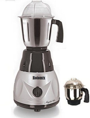 Rotomix New_MG16 528 MG16 528 600 W Mixer Grinder Metallic, 2 Jars Rotomix Mixer Juicer Grinder