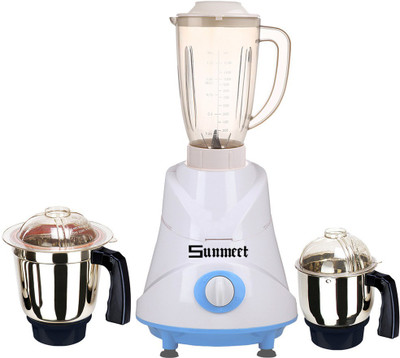 

Sunmeet ABS Body MGJ-WFJ16-20 600 W Mixer Grinder(Multicolor, 3 Jars)