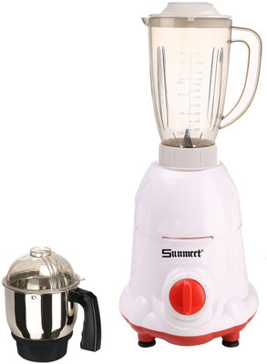 

Sunmeet SM ABS Plastic MGJ-MA17 600W 600 W Juicer Mixer Grinder(Multicolor, 2 Jars)
