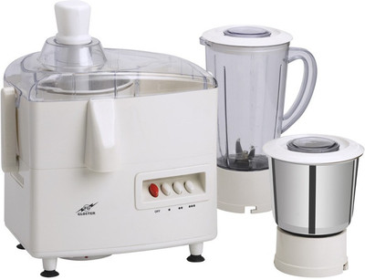 

Gloster HERCULES 550 W Juicer Mixer Grinder(White, 2 Jars)