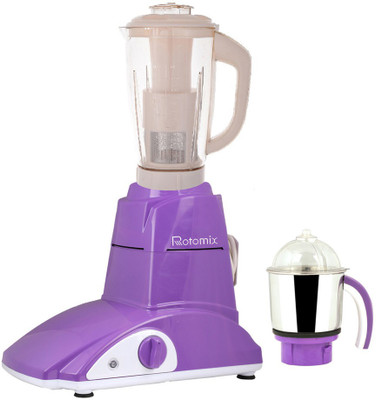 

Rotomix Latest Jar attachments of chutney & juicer jarType-183 1000 W Juicer Mixer Grinder(Multicolor, 2 Jars)