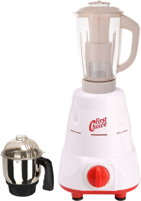 

Firstchoice Latest Jar attachments of chutney & juicer jarType-94 1000 W Juicer Mixer Grinder(Multicolor, 2 Jars)