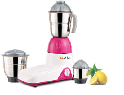 

Artus Primus 550 W Juicer Mixer Grinder(White mix, 3 Jars)