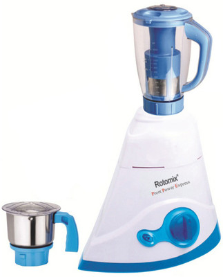 

Rotomix Latest Jar attachments of chutney & juicer jarType-199 600 W Juicer Mixer Grinder(Multicolor, 2 Jars)