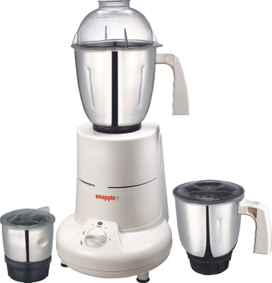

Snapple Special 750 W Mixer Grinder(White, 3 Jars)