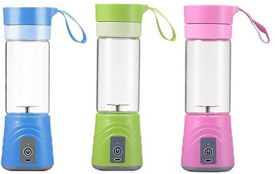 

Premsons Mix & Go Nutri Juicer 380ml Portable Wireless Rechargeable Automatic Electric Mini Bottle W 12 W Juicer(Multicolor, 1 Jar)
