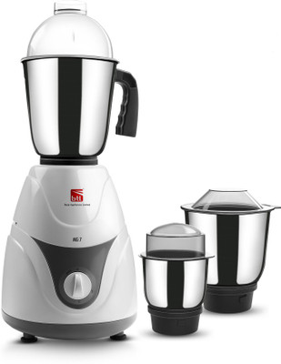 

BTL Bajaj MG-7 600 W Mixer Grinder(White, 3 Jars)