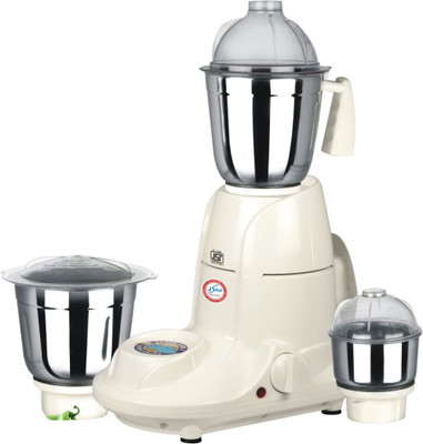 

JSM Force 550 W Mixer Grinder(White, 3 Jars)