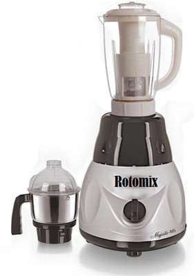 

Rotomix Latest Jar attachments of chutney & juicer jarType-178 1000 W Juicer Mixer Grinder(Multicolor, 2 Jars)