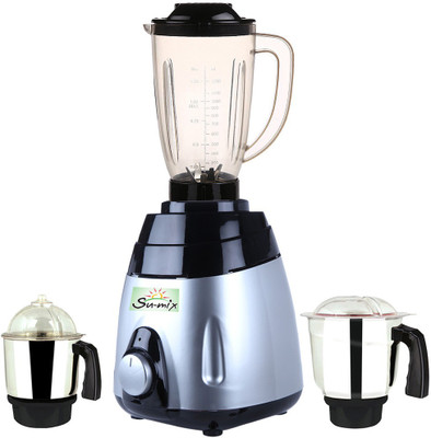 

Su-Mix MA ABS Body MGJ WOF 2017-50 750 W Juicer Mixer Grinder(Multicolor, 3 Jars)