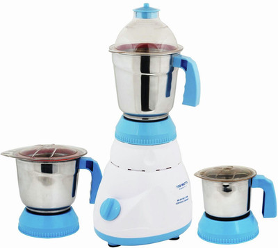 

Sunmeet Legend 750 W Mixer Grinder(White, Blue, 3 Jars), Blue;white