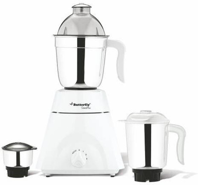 Butterfly Grand Plus MG 750 W Mixer Grinder(White, 3 Jars) available at flipkart for Rs.3490