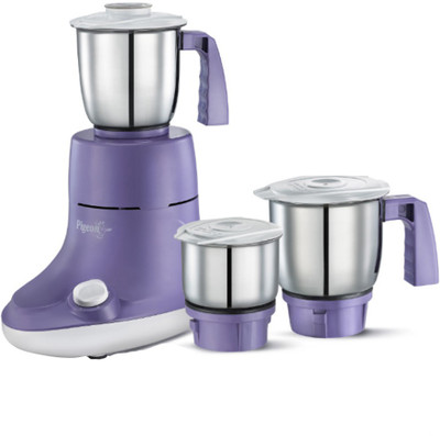 Pigeon Viola Mixer Grinder Viola 550 W Mixer Grinder(Purple, 3 Jars)