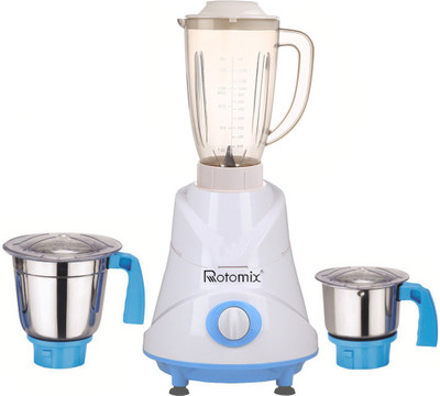 

Rotomix ABS Body MGJ-WFJ16-118 1000 W Mixer Grinder(Multicolor, 3 Jars)