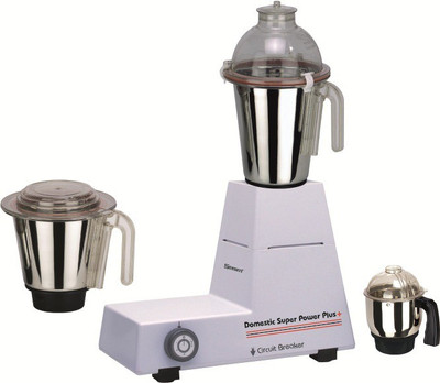 

Sunmeet MG 16 600 W Mixer Grinder(White, 3 Jars)