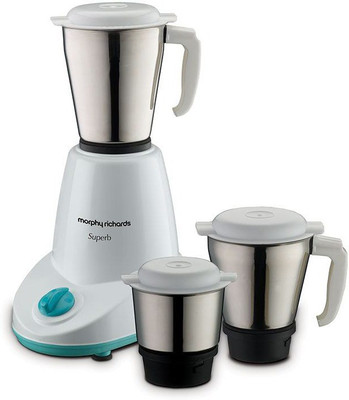 Morphy Richards Total Control 185W Hand Mixer Grinder (White)