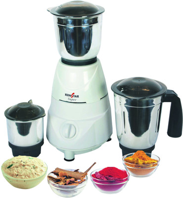 

Kenstar KMU50W3S-DBF 500 W Mixer Grinder(3 Jars)