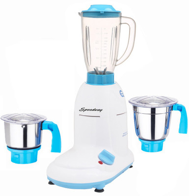 

speedway ABS Body MGJ-WFJ16-28 600 W Mixer Grinder(Multicolor, 3 Jars)