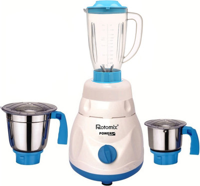 

Rotomix ABS Body MGJ-WFJ16-37 600 W Mixer Grinder(Multicolor, 3 Jars)