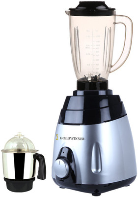 

Goldwinner MA ABS Body MGJ WOF 2017-23 750 W Juicer Mixer Grinder(Multicolor, 2 Jars)