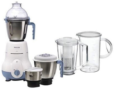 

Philips HL1643/06 600 W Juicer Mixer Grinder(White, 5 Jars)