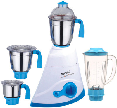 

Rotomix ABS Body MG16-WFJ127 1000 W Juicer Mixer Grinder(Multicolor, 4 Jars)