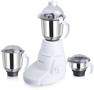 Rico MG-144 800 W Mixer Grinder(White, 3 Jars)