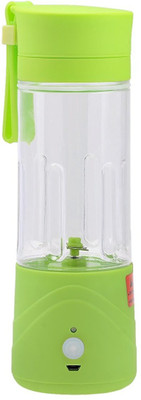 

Shrih Portable USB Rechargeable Blender 12 W Juicer(Green, 1 Jar)