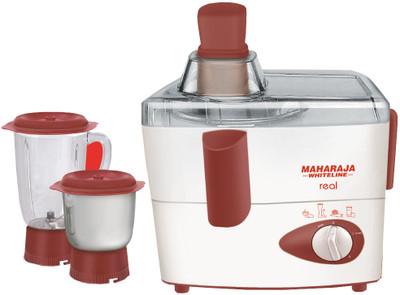 

Maharaja Whiteline Real JX-102 450 W Juicer Mixer Grinder(2 Jars)