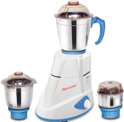 

SignoraCare Maxima 750 W Mixer Grinder(White, 3 Jars)