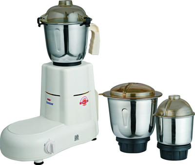 

Vizla Frontline Krazzy -3 500 W Mixer Grinder(Cream, 3 Jars)