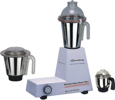 

speedway SW-MG16 142 1000 W Mixer Grinder(White, 3 Jars)
