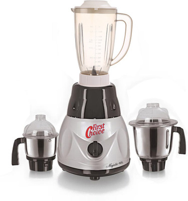 

Firstchoice ABS Body MGJ-WFJ16-130 1000 W Mixer Grinder(Multicolor, 3 Jars)