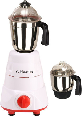 

Celebration C MG16 19 600 W Mixer Grinder(Red, 2 Jars)