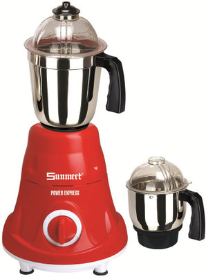 

Sunmeet MG16-540 600 W Mixer Grinder(Red, 2 Jars)