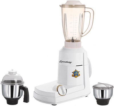 

speedway ABS Body MGJ-WFJ16-76 750 W Mixer Grinder(Multicolor, 3 Jars)