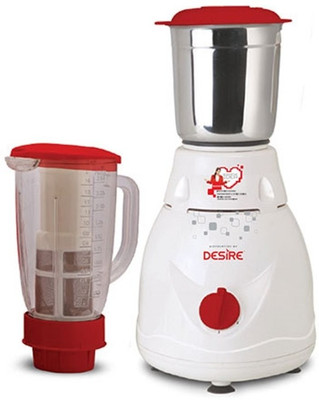 

Desire DJG5521 550 W Juicer Mixer Grinder(Red, 2 Jars)