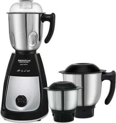 

Maharaja Whiteline Joy Turbo (MX-155) 750 W Mixer Grinder(Black, 3 Jars)
