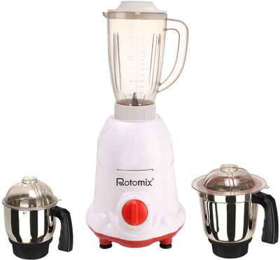 

Rotomix ABS Body MGJ-WFJ16-57 750 W Mixer Grinder(Multicolor, 3 Jars)