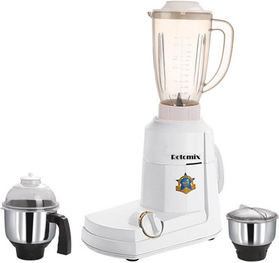 

Rotomix ABS Body MGJ-WFJ16-77 750 W Mixer Grinder(Multicolor, 3 Jars)