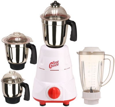 

Firstchoice ABS Body MG16-WFJ67 750 W Juicer Mixer Grinder(Multicolor, 4 Jars)