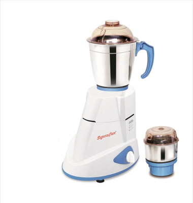 

SignoraCare Eco Super 550 W Mixer Grinder(White, 2 Jars)