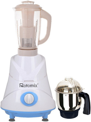 

Rotomix Latest Jar attachments of chutney & juicer jarType-218 750 W Juicer Mixer Grinder(Multicolor, 2 Jars)
