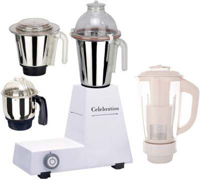 

Celebration C MG16 143 1000 W Mixer Grinder(Body, 4 Jars)