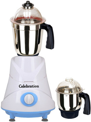 

Celebration MG16-496 600 W Mixer Grinder(Black, 2 Jars)