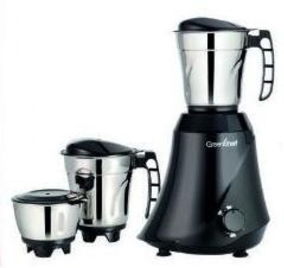 

Greenchef mixer 550 W Mixer Grinder(Black, 3 Jars)