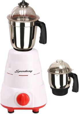 

speedway SW-MG16 19 600 W Mixer Grinder(Red, 2 Jars)