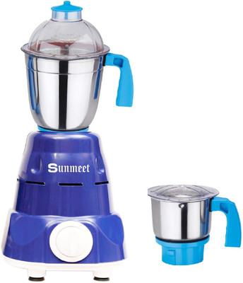 

Sunmeet Prompt 600 W Mixer Grinder(Blue, 2 Jars)