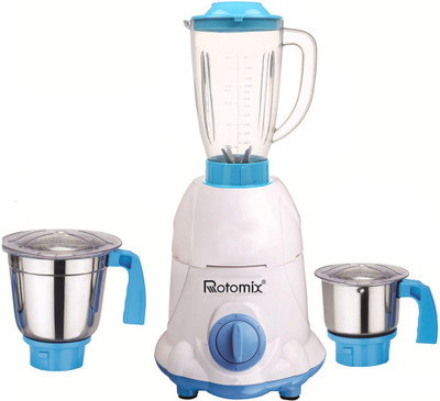 

Rotomix ABS Body MGJ-WFJ16 600 W Mixer Grinder(Multicolor, 3 Jars)