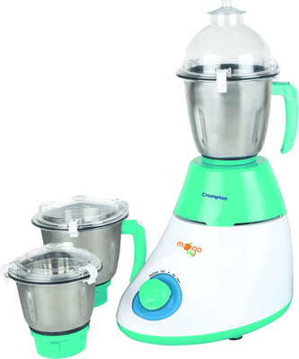 

Crompton Mangolite 750 W Mixer Grinder(Green, 3 Jars)